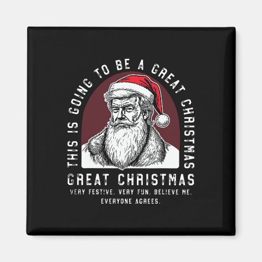 Dies wird ein großer Weihnachtsmann sein, den Trum Magnet (Vorne)