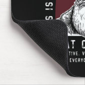 Dies wird ein großer Weihnachtsmann sein, den Trum Mousepad (Ecke)