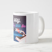 Dies wird ein langes Semester Jumbo-Tasse (Vorderseite Rechts)