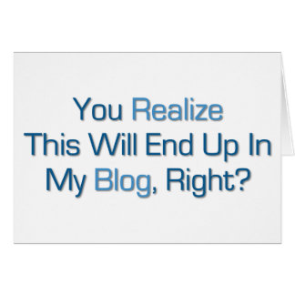 Dies wird in meinem Blog enden