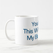 Dies wird in meinem Blog enden Kaffeetasse (Links)