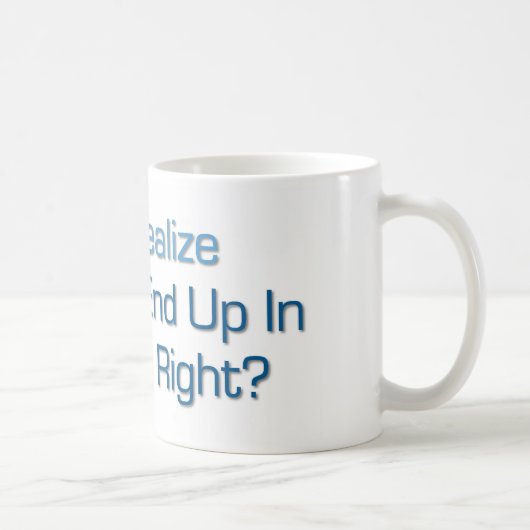 Dies wird in meinem Blog enden Kaffeetasse (Rechts)