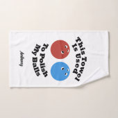 Dies wird verwendet, um meine Balls Spaß Bowling z Handtuch (Handtuch)