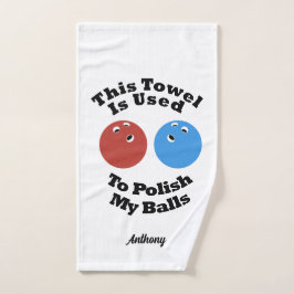 Dies wird verwendet, um meine Balls Spaß Bowling z Handtuch