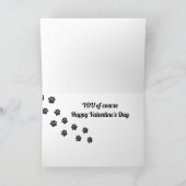 DIESE 2 **SCHÖNHEITEN** SAGEN "GLÜCKLICHER VALENTI KARTE (Innenseite)