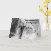 DIESE 2 **SCHÖNHEITEN** SAGEN "GLÜCKLICHER VALENTI KARTE (Gelbe Blume)