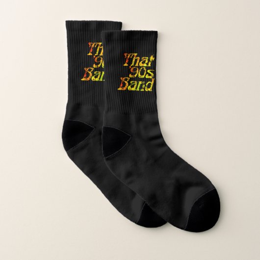 Diese 90er-Band - Grunge Logo Black Socken (Paar)