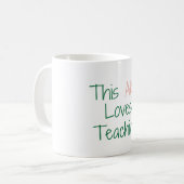 Diese AKA-Lieben unterrichten Tasse (Vorderseite Links)