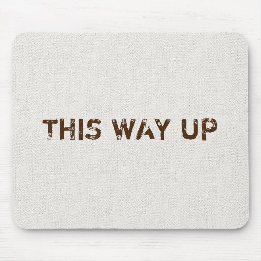 Diese Art Leinwand Textur Mousepad (Vorne)