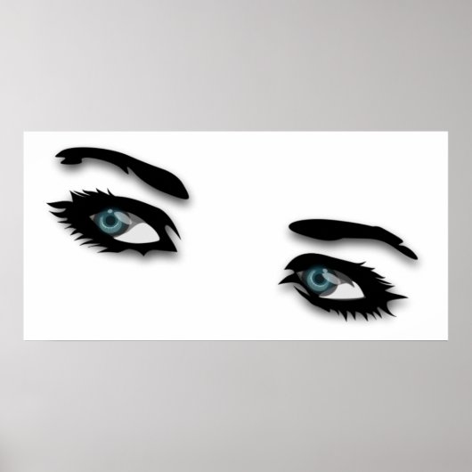 Diese Augen Poster (Vorne)