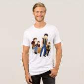 "Diese Bande von Spinnern" Tri-Blend Shirt (Vorderseite voll)