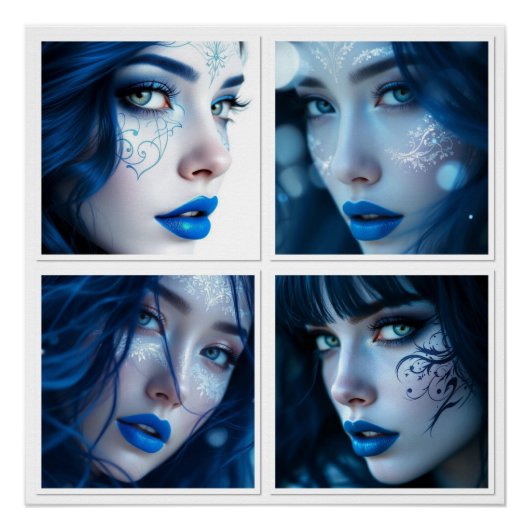 Diese blauen Augen  Poster (Vorderseite)