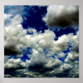 Diese Blue Sky I-Liebe Poster (Vorne)