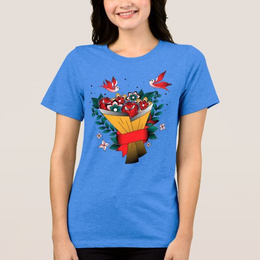 Diese Blume sind für Sie klassisch Tri-Blend Shirt (Vorderseite)