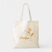 Diese Brautjungfer ist ein Showgirl-Junggesellinne Tragetasche (Rückseite)