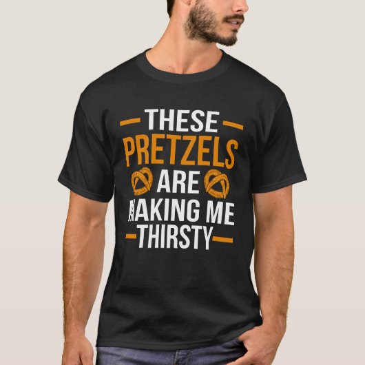 Diese Bretzel machen mich zu einer dreckigen Pub-B T-Shirt (Vorderseite)