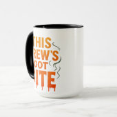 Diese Brew's Got Bite - Halloween Coffee Tasse (Vorderseite Links)