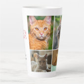 Diese Cat-Mama gehört dazu, maßgeschneiderte Fotom Milchtasse (Vorderseite)