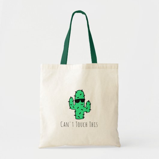 Diese Coole Cactus Fun Tasche kann nicht Touch wer (Vorne)