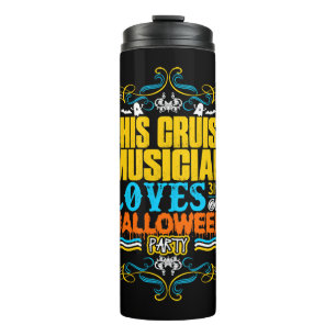 Diese Cruise Musician Lieben 31. Okt Halloween Tei Thermosbecher
