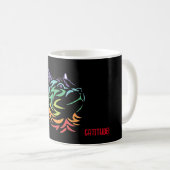 Diese Dame hat Cattitude! Kaffeetasse (VorderseiteRechts)
