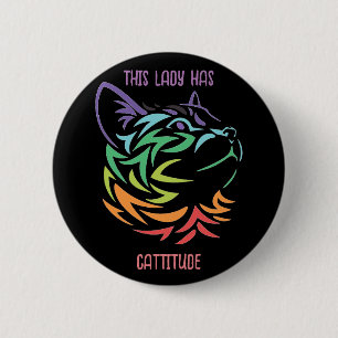 Diese Dame hat Katitude Button
