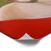 Diese Dame in Rot/Poster Poster (Ecke)