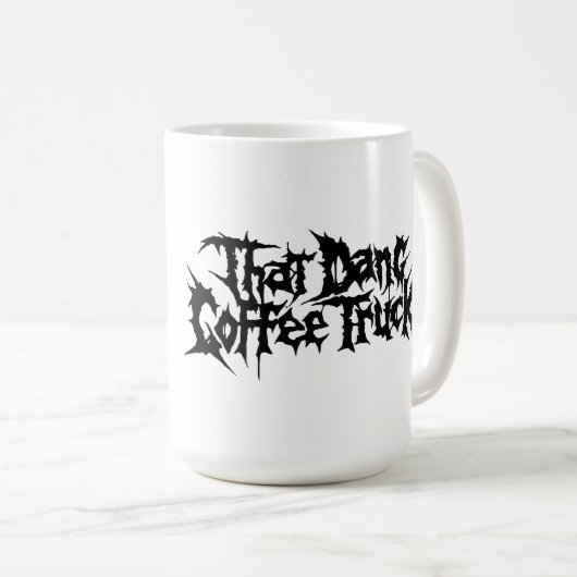 Diese Dang Kaffee Gesellschaft Kaffeetasse (VorderseiteRechts)