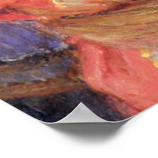 Diese (Detail) Canvas Print Poster (Ecke)