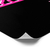 DIESE DIVA IST 21 UND FABULOUS DESIGN POSTER (Ecke)