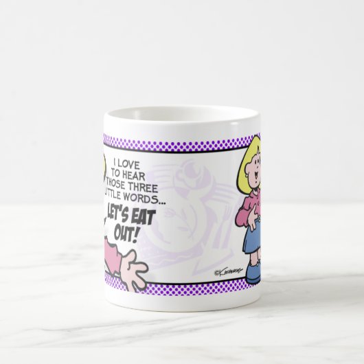 Diese drei kleinen Worte... Kaffeetasse (Mittel)