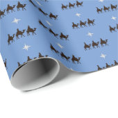 Diese drei Könige von Orient sind Weihnachten Zeic Geschenkpapier (Rolleneckpunkt)