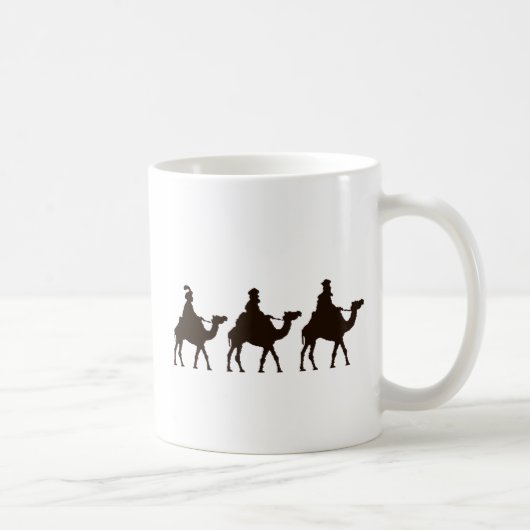 Diese drei Könige von Orient sind Weihnachten Zeic Kaffeetasse (Rechts)