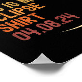 Diese Eclipse 04 08 24 Total Poster (Ecke)