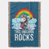 Diese Einhorngitarre Decke (Vorderseite Vertikal)