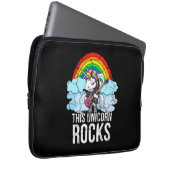 Diese Einhorngitarre Laptopschutzhülle (Vorne Rechts)