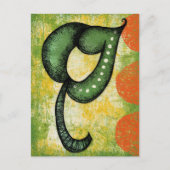 Diese einmalige leaf Postkarte (Vorderseite)