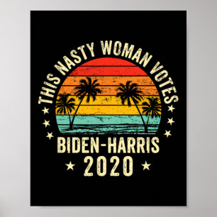 Diese Eklige Wahl der Frau Biden Harris 2020 Poster