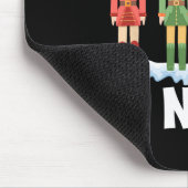 Diese Familie ist Nuts Nutcracker Squad Weihnachts Mousepad (Ecke)