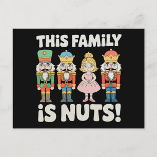 Diese Familie ist verrückt Weihnachten Nussknacker