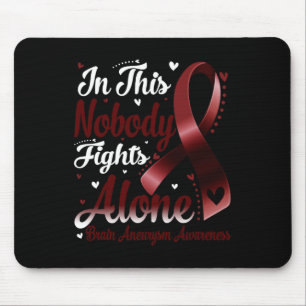 Diese Familie niemand kämpft allein Hirnaneurysma Mousepad