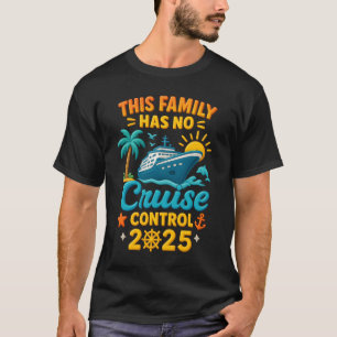 Diese Familienfahrt hat keinen 3D-Comic-Stil der K T-Shirt