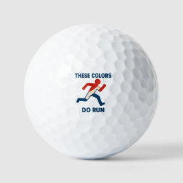 Diese Farben führen Golfbälle durch