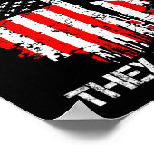 Diese Farben führen zu einem ungewöhnlichen Zitat  Poster (Ecke)