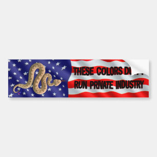 Diese Farben lassen nicht private Industrie laufen Autoaufkleber