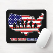 Diese Farben laufen nie! Mousepad (Mit Mouse)