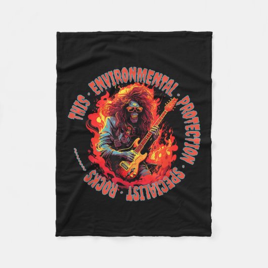 Diese Felsen für den Umweltschutz Fleecedecke (Vorderseite)