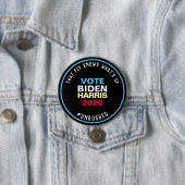 Diese Fliege, obwohl STIMME BIDEN HARRIS 2020 groß Button (Beispiel)