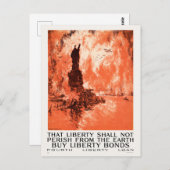 Diese Freiheit darf nicht aus der Erde des Ersten  Postkarte (Vorne/Hinten)