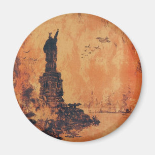 Diese Freiheit darf nicht von der Erde ausgehen Magnet